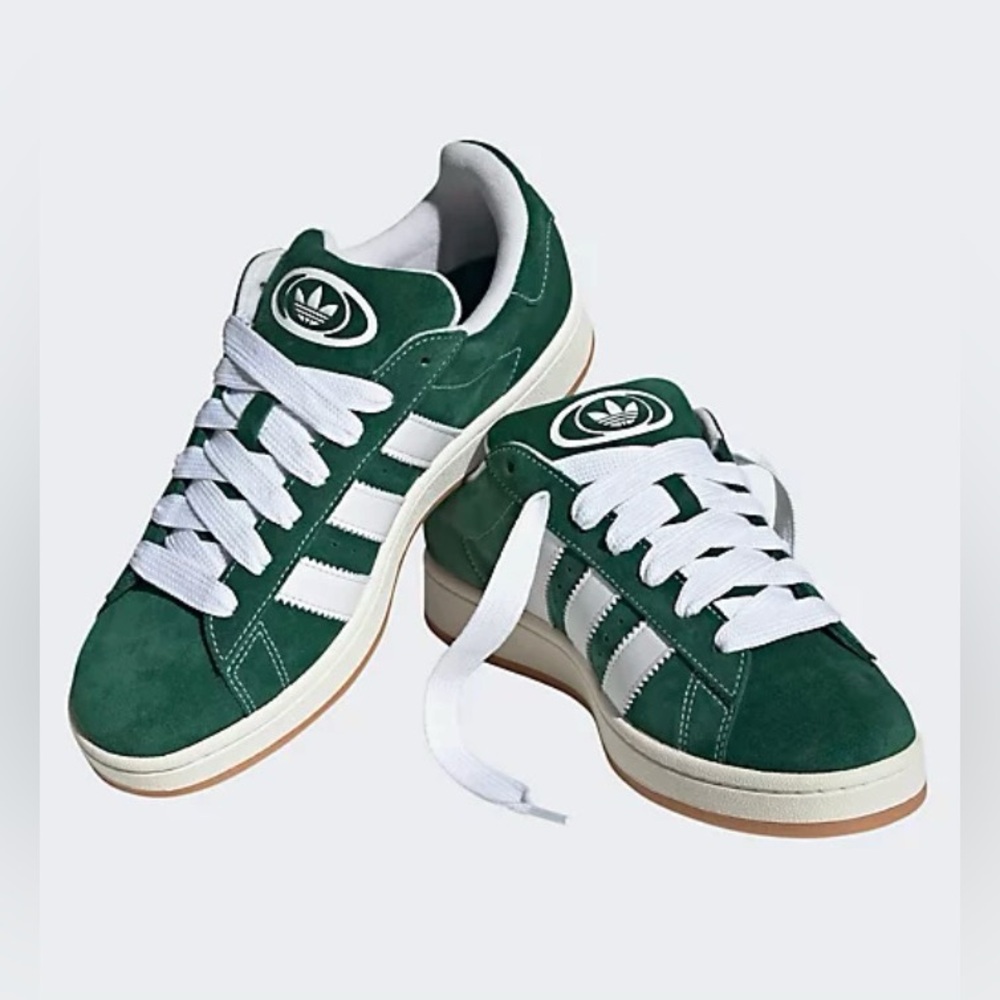 adidas Originals campus 00’s dark green & cloud white